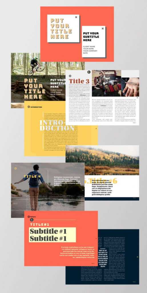 Indesign Presentation Templates – Great Professional Template Design
