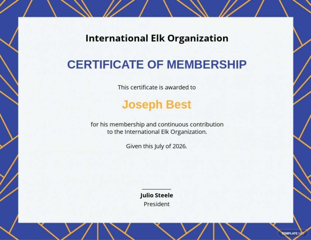 Life Membership Certificate Templates Life Membership Certificate Templates