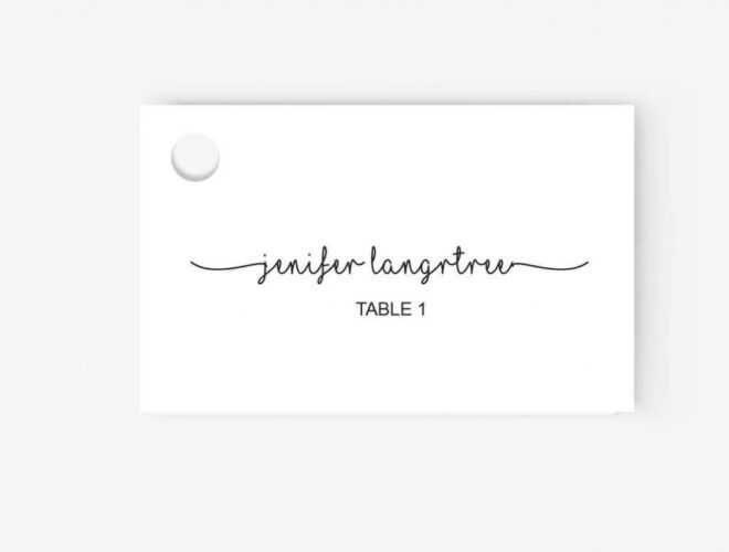 99 Free Printable How To Make A Place Card Template In Word regarding Wedding Place Card Template Free Word