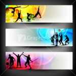 Abstract Colorful Sport Banners Set. | Stock Images Page with regard to Sports Banner Templates