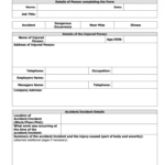 Accident Report Form - Fill Out And Sign Printable Pdf Template | Signnow inside Construction Accident Report Template