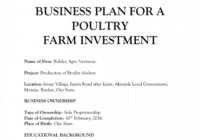 Agriculture Business Plan Samples Pdf Sample Doc Proposal inside Free Agriculture Business Plan Template