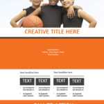 Basketball Camp Flyer Template | Mycreativeshop inside Basketball Camp Brochure Template