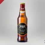 Beer Bottle Mockup Free Psd - Psd Zone throughout Beer Label Template Psd