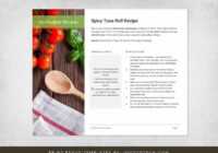 Best Recipe Card For Word With Outstanding Design - Used To Tech inside Recipe Card Design Template