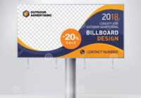 Billboard Design, Template Banner For Outdoor Advertising with regard to Outdoor Banner Design Templates
