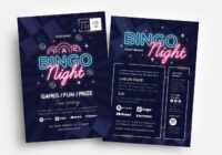 Bingo Night Flyer Template - Psd, Ai &amp; Vector - Brandpacks within Bingo Night Flyer Template