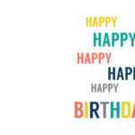 Birthday Card Template Free ~ Addictionary for Photoshop Birthday Card Template Free