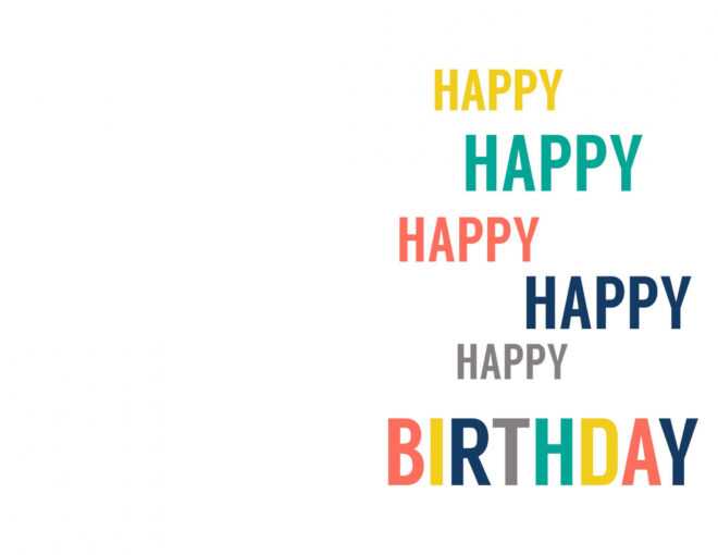 Birthday Card Template Free ~ Addictionary for Photoshop Birthday Card Template Free