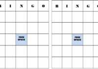 Blank Bingo Card Template ~ Addictionary regarding Blank Bingo Card Template Microsoft Word