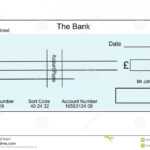 Blank Cheque Stock Illustrations – 1,888 Blank Cheque Stock inside Large Blank Cheque Template