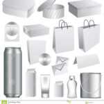 Blank Packaging Templates Stock Vector. Illustration Of throughout Blank Packaging Templates