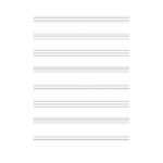 Blank Sheet Music In Pdf—Free For Download | Smallpdf within Blank Sheet Music Template For Word