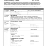 Board Meeting Agenda In Word | Templates At intended for Meeting Agenda Template Word 2010