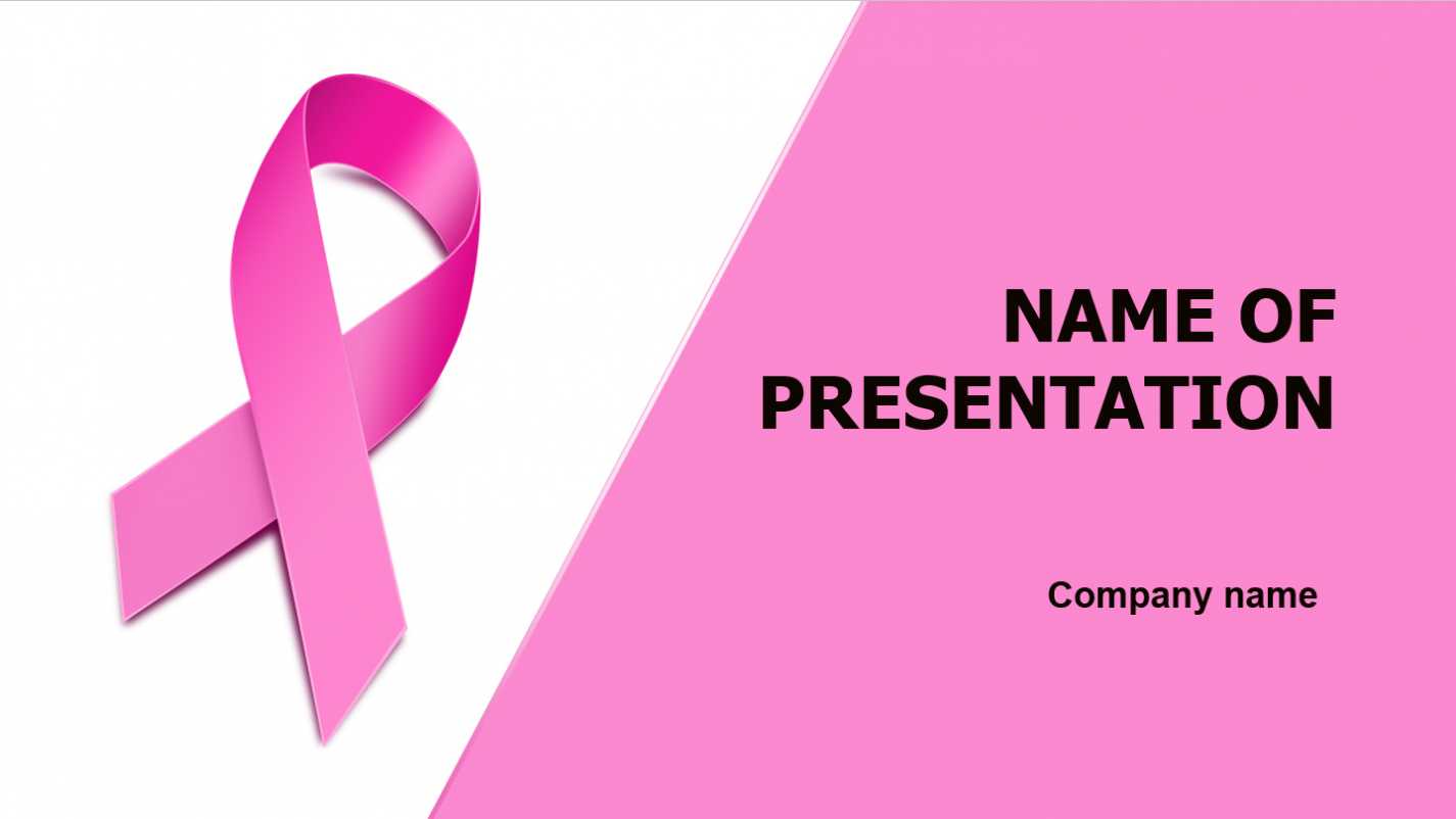Breast Cancer Powerpoint Template - Sample Professional pertaining to Free Breast Cancer Powerpoint Templates