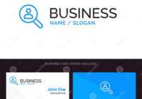 Browse, Find, Networking, People, Search Blue Business Logo within Networking Card Template