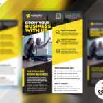Business Advertising Flyer Design Templates Psd inside Flyer Templates For Small Business