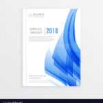 Business Annual Report Cover Page Template In A4 Vector Image with regard to Cover Page For Annual Report Template