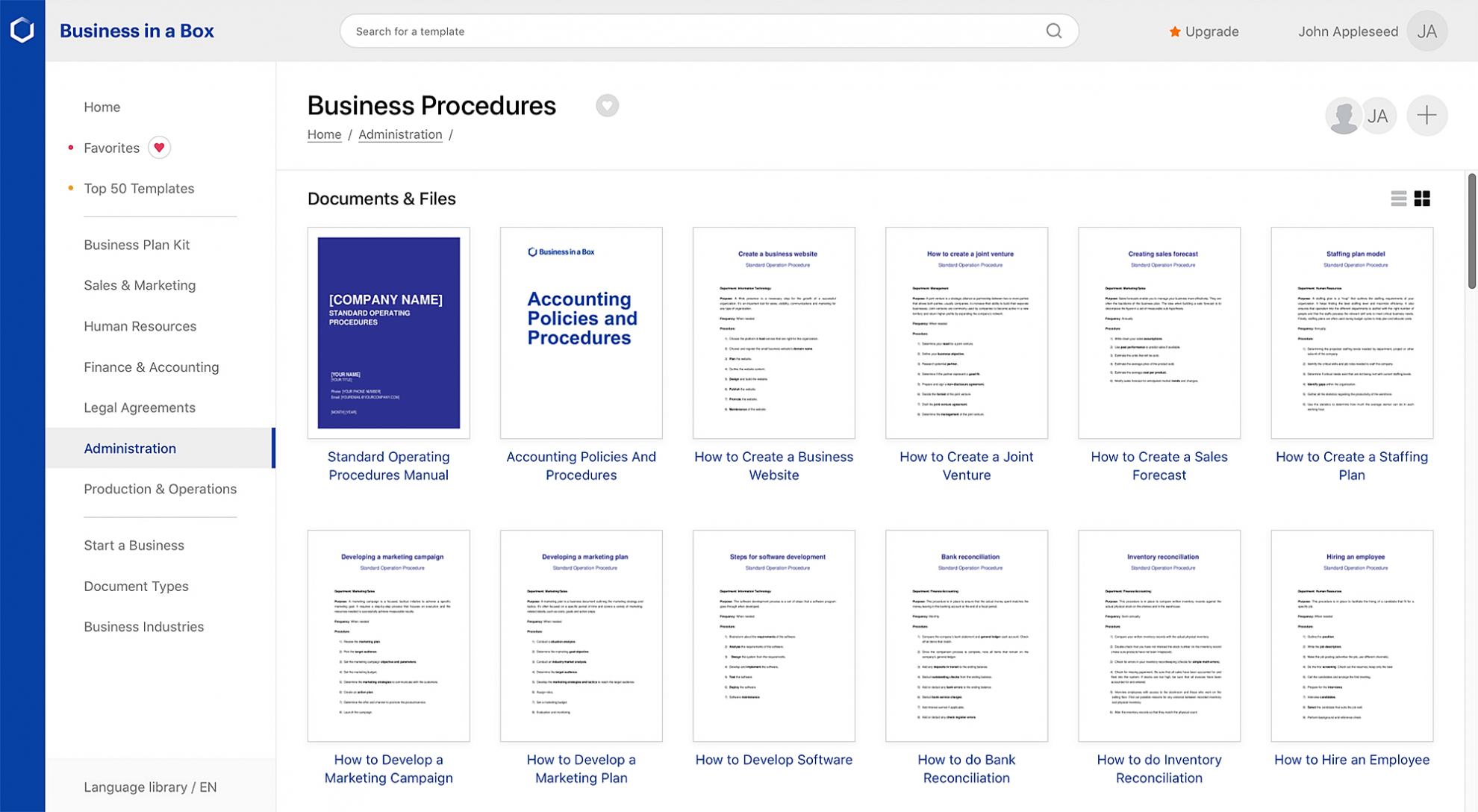 Business-In-A-Box™ | World'S #1 Business Management Toolkit for Business In A Box Templates