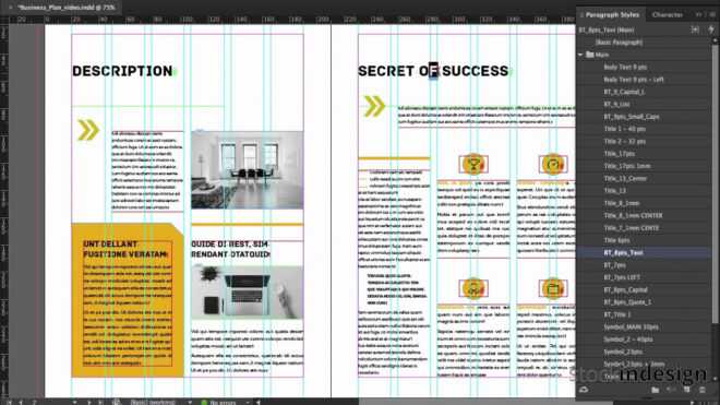 Business Plan: Indesign Template intended for Business Plan Template Indesign