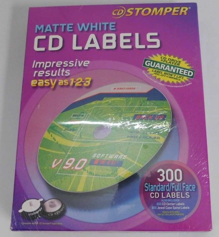 Cd Stomper Template (Page 1) - Line.17Qq with regard to Cd Stomper 2 Up Standard With Center Labels Template