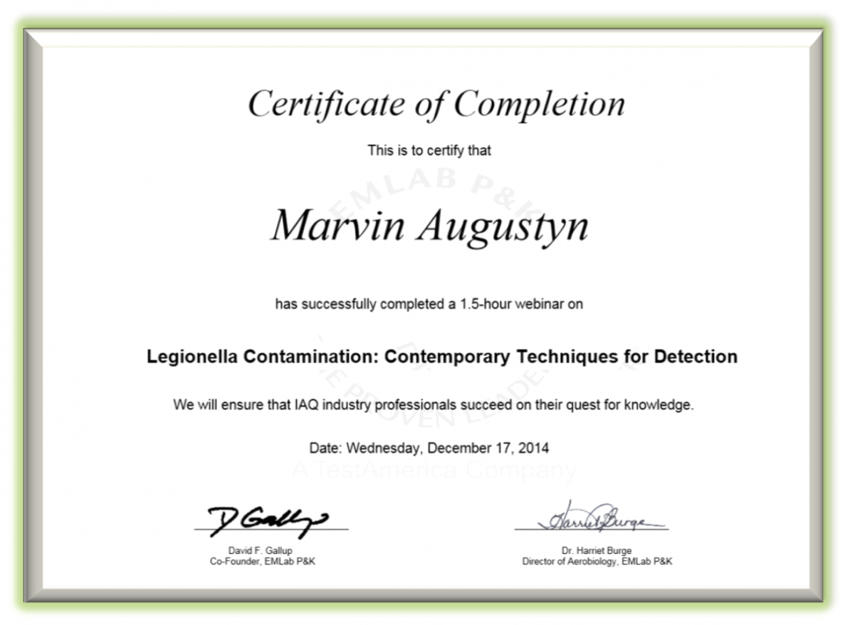 Certificate Examples - Simplecert with regard to Continuing Education Certificate Template