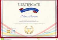 Certificate Template For Achievement, Appreciation Or intended for International Conference Certificate Templates