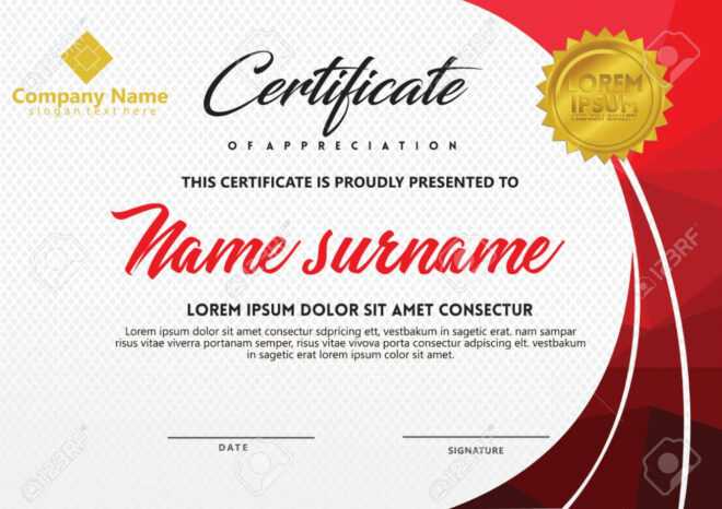 Certificate Template With Polygonal Style And Modern Pattern.. for Workshop Certificate Template