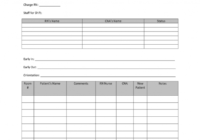 Charge Nurse Report Sheet Template - Professional Plan Templates for Charge Nurse Report Sheet Template