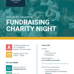 Charity Fundraiser Event Flyer Template throughout Fundraising Flyer Template