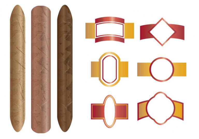 Cigar Label Template