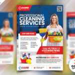 Cleaning Service Flyer Psd | Psdfreebies inside Cleaning Company Flyers Template