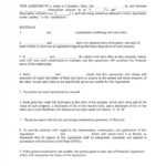 Cohabitation Agreement - 30+ Free Templates &amp; Forms ᐅ with regard to Free Cohabitation Agreement Template