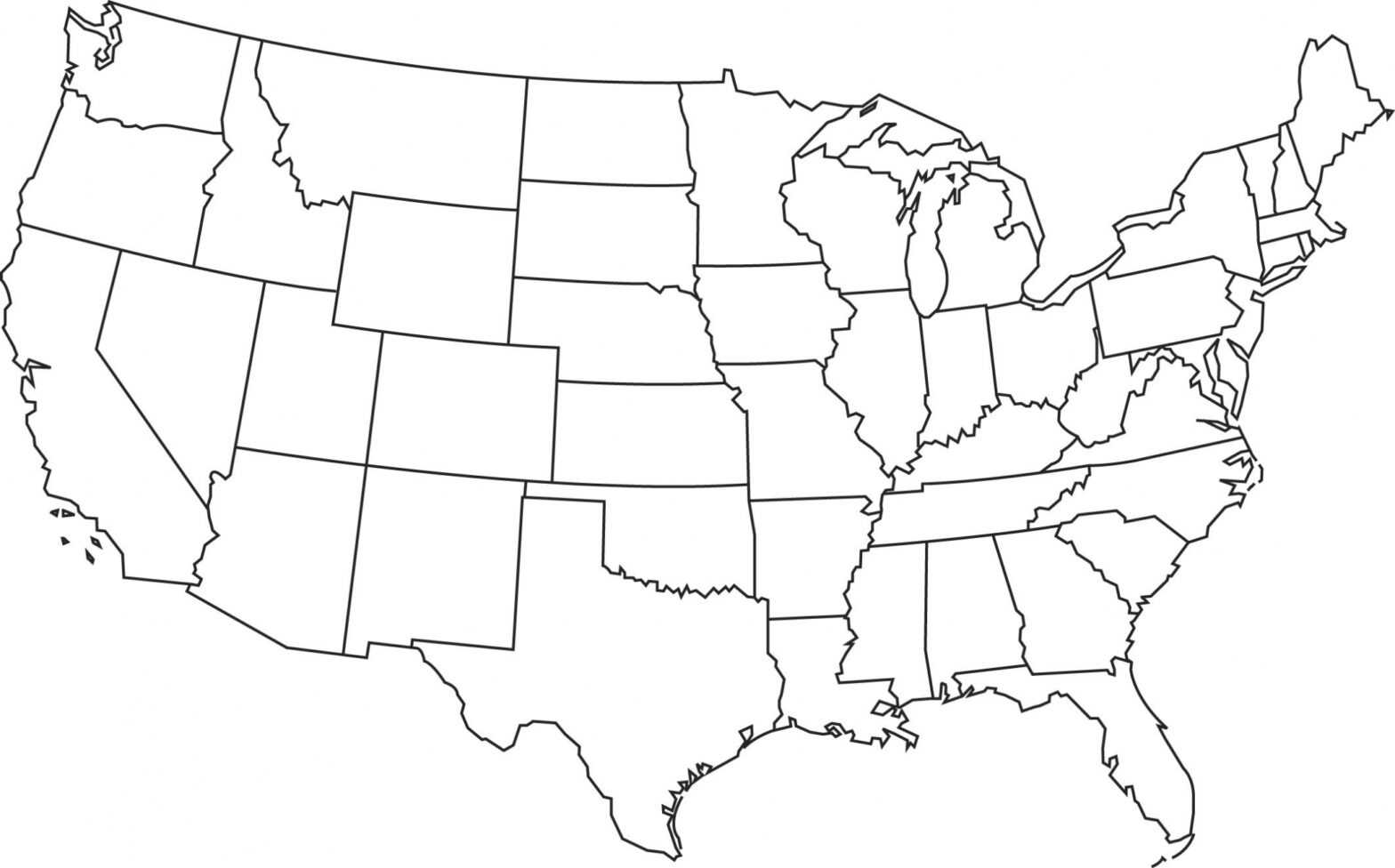 Coloring : Blank Template Of The United States Akali Us with regard to Blank Template Of The United States