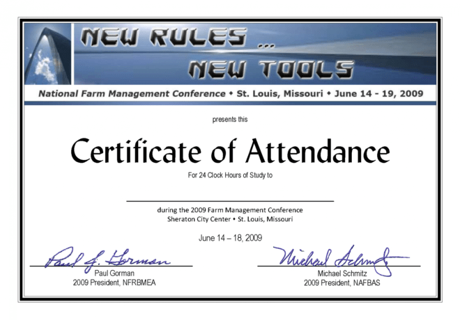 Conference Certificate Of Attendance Template - Great pertaining to Conference Certificate Of Attendance Template