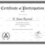 Conference Participation Certificate Design Template In Psd within Conference Participation Certificate Template