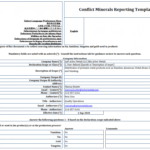 Conflict Minerals Declaration Template within Eicc Conflict Minerals Reporting Template