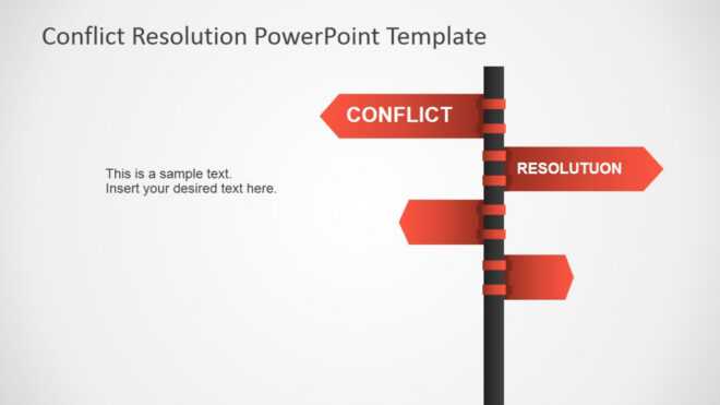 Conflict Resolution Powerpoint Template regarding Powerpoint Template Resolution