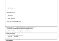 Construction Deficiency Report Template - Professional Plan within Construction Deficiency Report Template