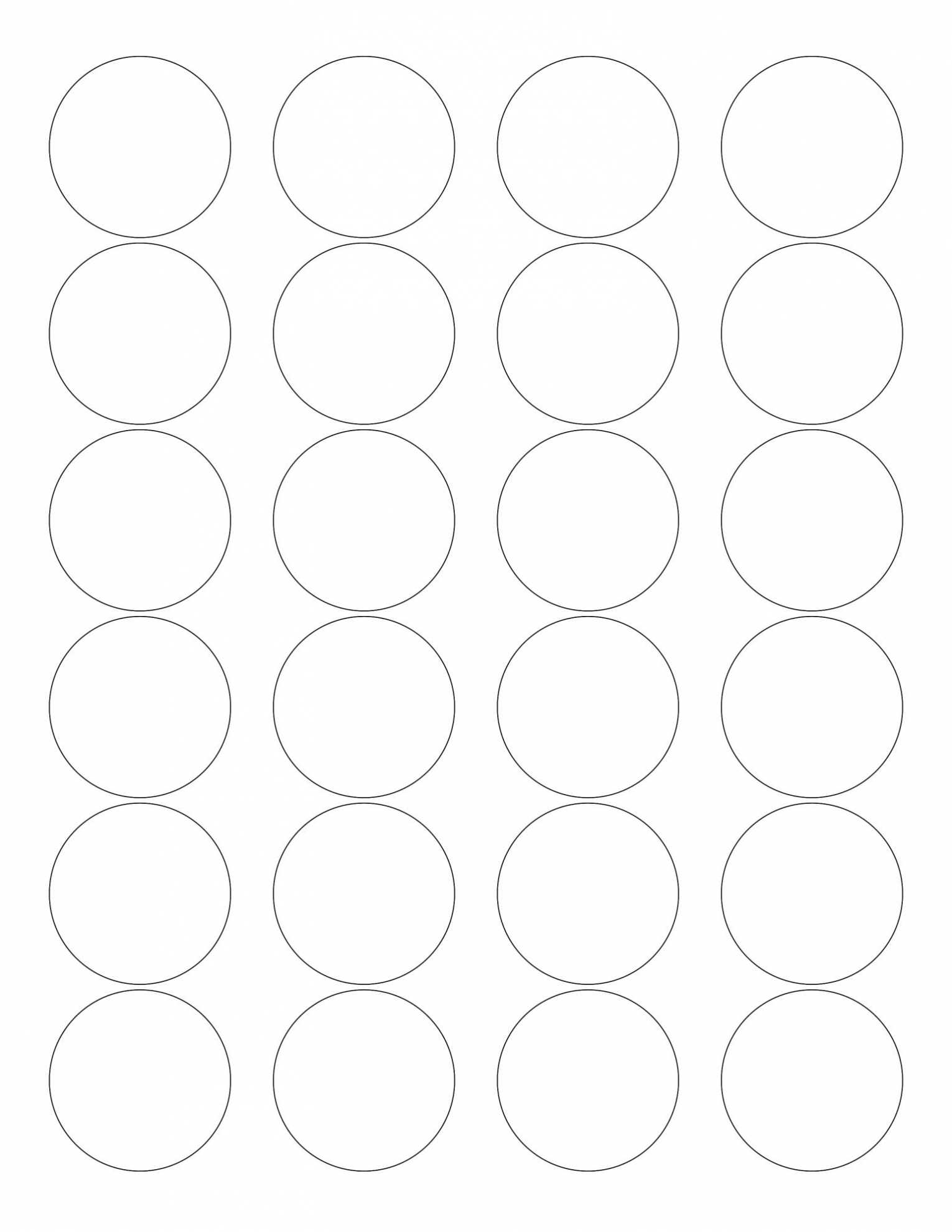 Contact Us within Template For Circle Labels
