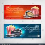 Contoh Soal Jurnal Penyesuaian: Movie Gift Card Template inside Movie Gift Certificate Template