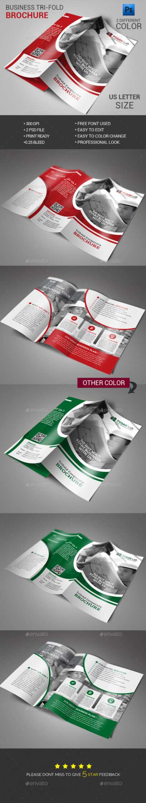 Corporate Engineering Trifold Brochure pertaining to Engineering Brochure Templates