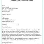 Counter Offer Letter | Templatescoverletters pertaining to Counter Offer Letter Template