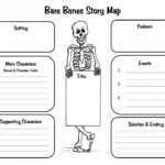 Crafty Symmetric Skeletons | Scholastic with Skeleton Book Report Template