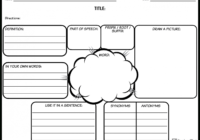 Create Vocabulary Worksheets | Vocabulary Templates regarding Vocabulary Words Worksheet Template