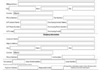 Customer Information Form - Fill Out And Sign Printable Pdf Template |  Signnow within Customer Information Card Template