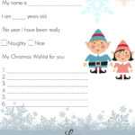 Dear Santa Letter For Preschoolers - Farmer'S Wife Rambles with Dear Santa Template Kindergarten Letter