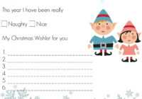 Dear Santa Letter For Preschoolers - Farmer'S Wife Rambles with Dear Santa Template Kindergarten Letter