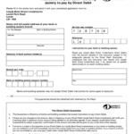 Direct Debit Mandate Form - Fill Out And Sign Printable Pdf Template |  Signnow intended for Direct Debit Agreement Template