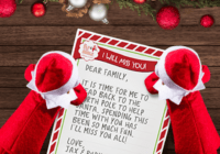 Download A Free, Printable Letter From Your Elf | The Elf On with regard to Goodbye Letter From Elf On The Shelf Template